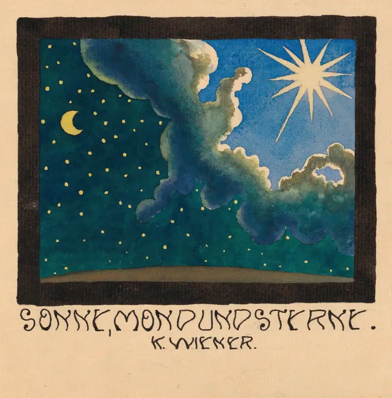 Sol, måne och stjärnor av Karl Wiener