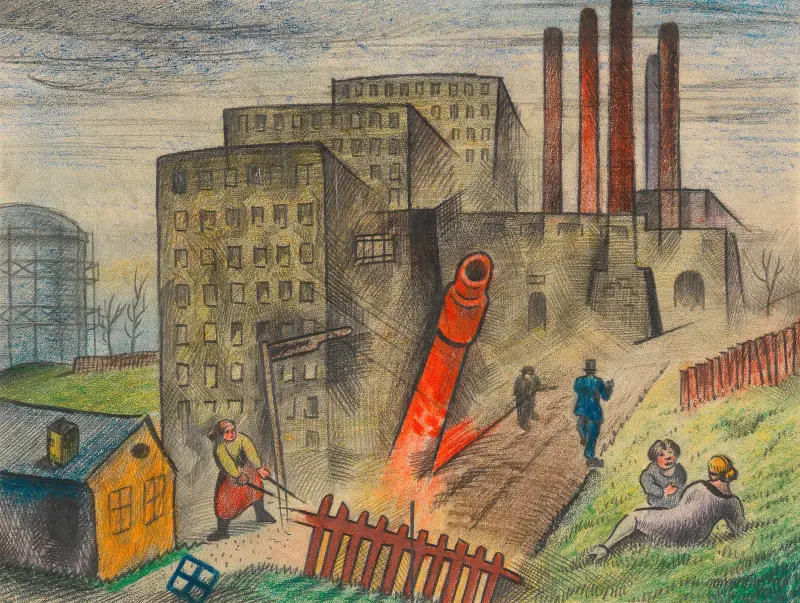 Vorstadt III av Karl Wiener