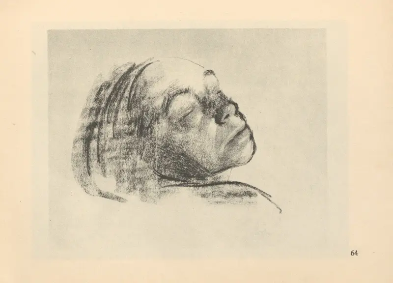 Rozloučení, 1925 – Nr. 1, Käthe Kollwitz