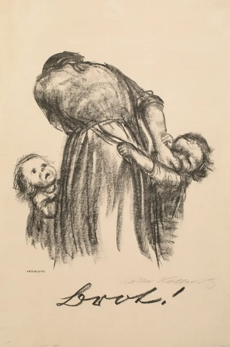 Chléb!, 1924 – č. 1, Käthe Kollwitz
