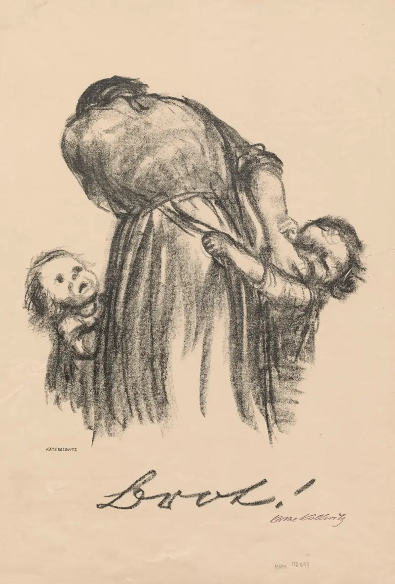 Chléb!, 1924 – č. 2, Käthe Kollwitz