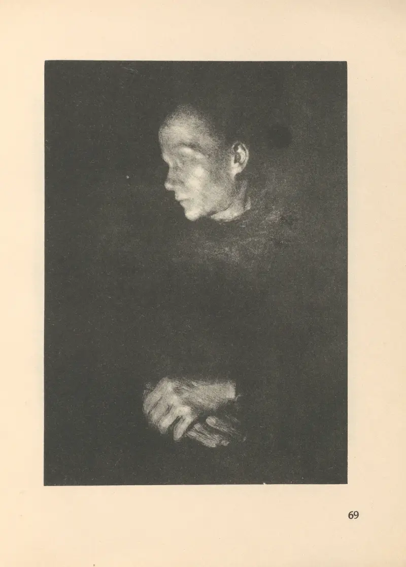 Frauen, 1925 – nr 9 av Käthe Kollwitz