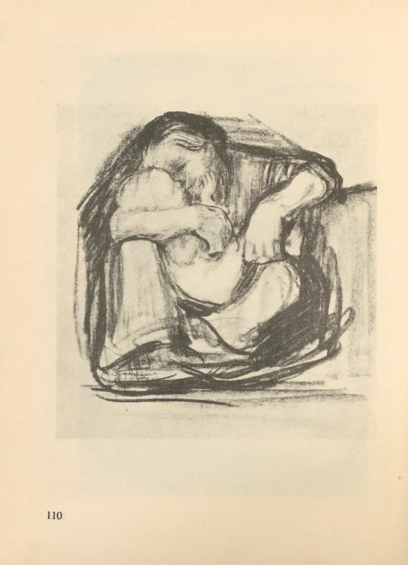 Frauen und Kinder, 1925 – nr 3 av Käthe Kollwitz