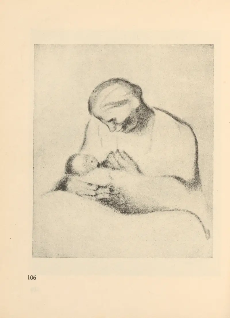 Frauen und Kinder, 1925 – nr 4 av Käthe Kollwitz