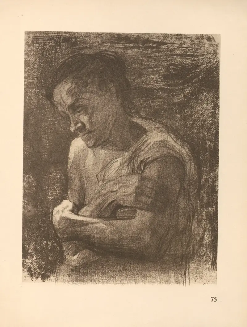 Frauen, 1925 – nr 1 av Käthe Kollwitz