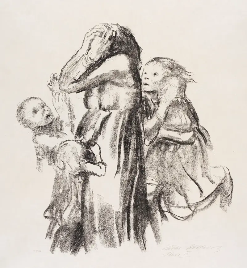Gefallene, 1920 – Nr. 2 von Käthe Kollwitz