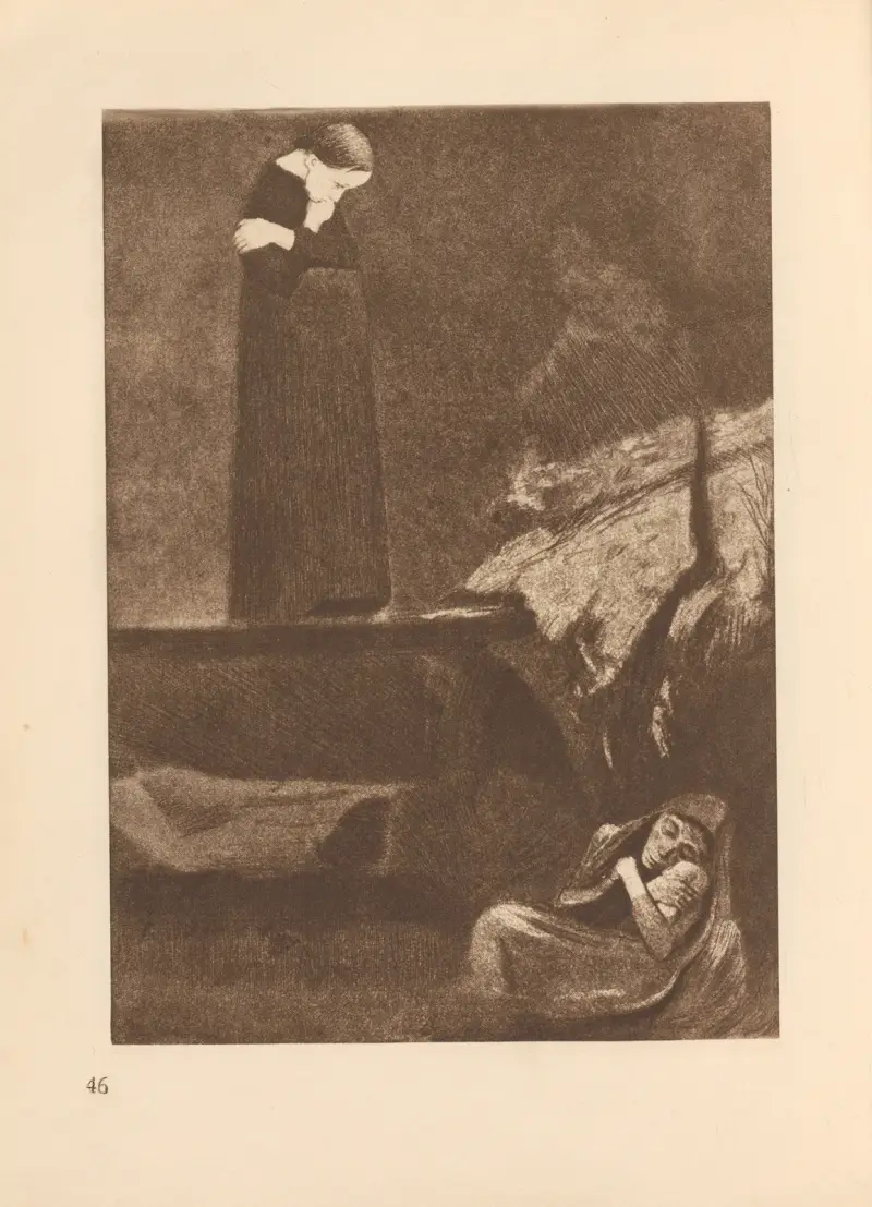 Markétka, 1925 – Nr. 2, Käthe Kollwitz