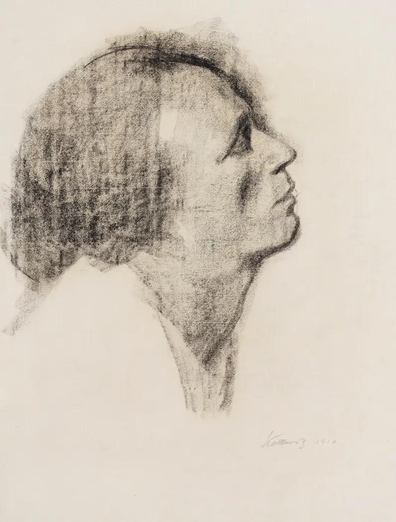 V profilu, Käthe Kollwitz