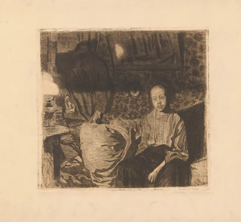 Młoda para, Käthe Kollwitz