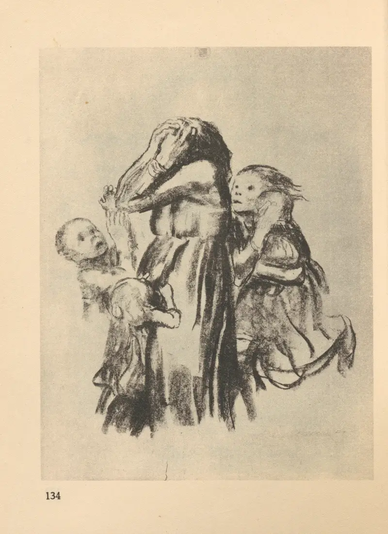 Válka, 1925 – Nr. 10, Käthe Kollwitz