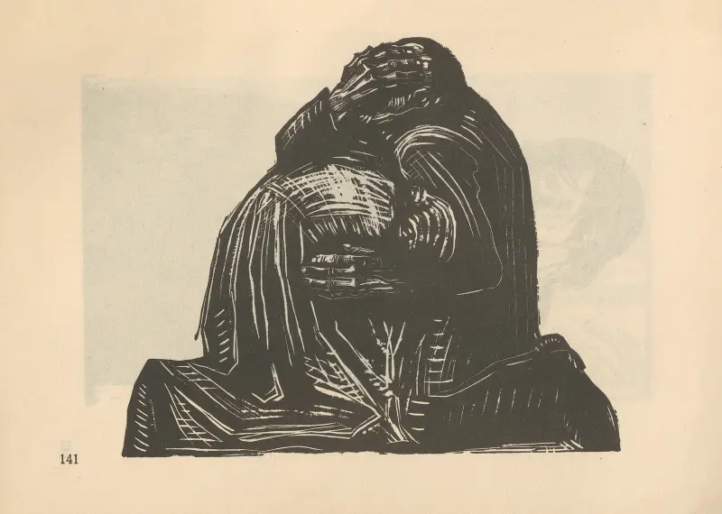 Válka, 1925 – Nr. 5, Käthe Kollwitz