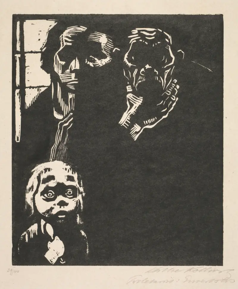 Proletariat; nr 1 Arbetslös av Käthe Kollwitz