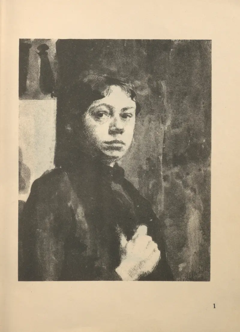 Selbstbildnis, 1925 – Nr. 14 von Käthe Kollwitz