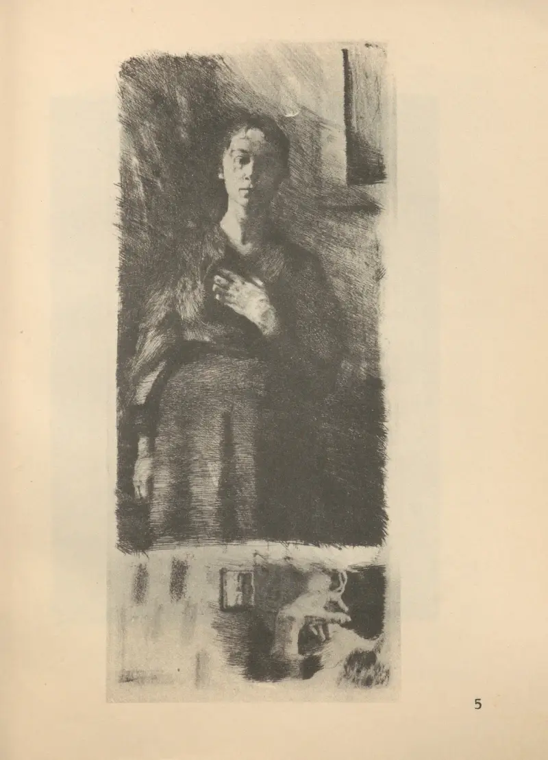 Selbstbildnis, 1925 – Nr. 16 von Käthe Kollwitz