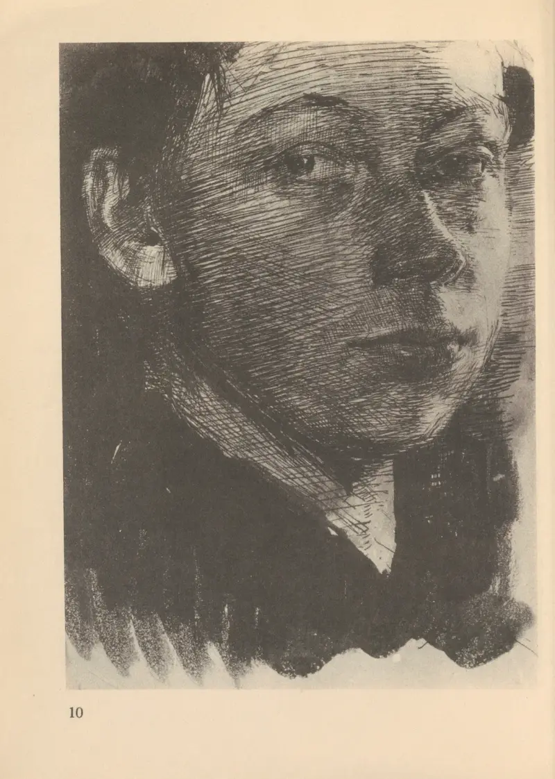 Selbstbildnis, 1925 – Nr. 17 von Käthe Kollwitz