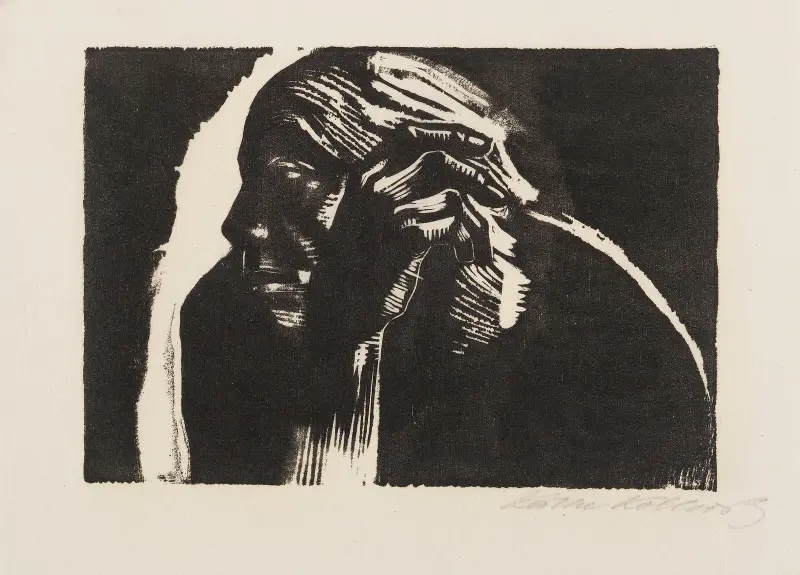 Selbstbildnis, 1924 – Nr. 2 von Käthe Kollwitz