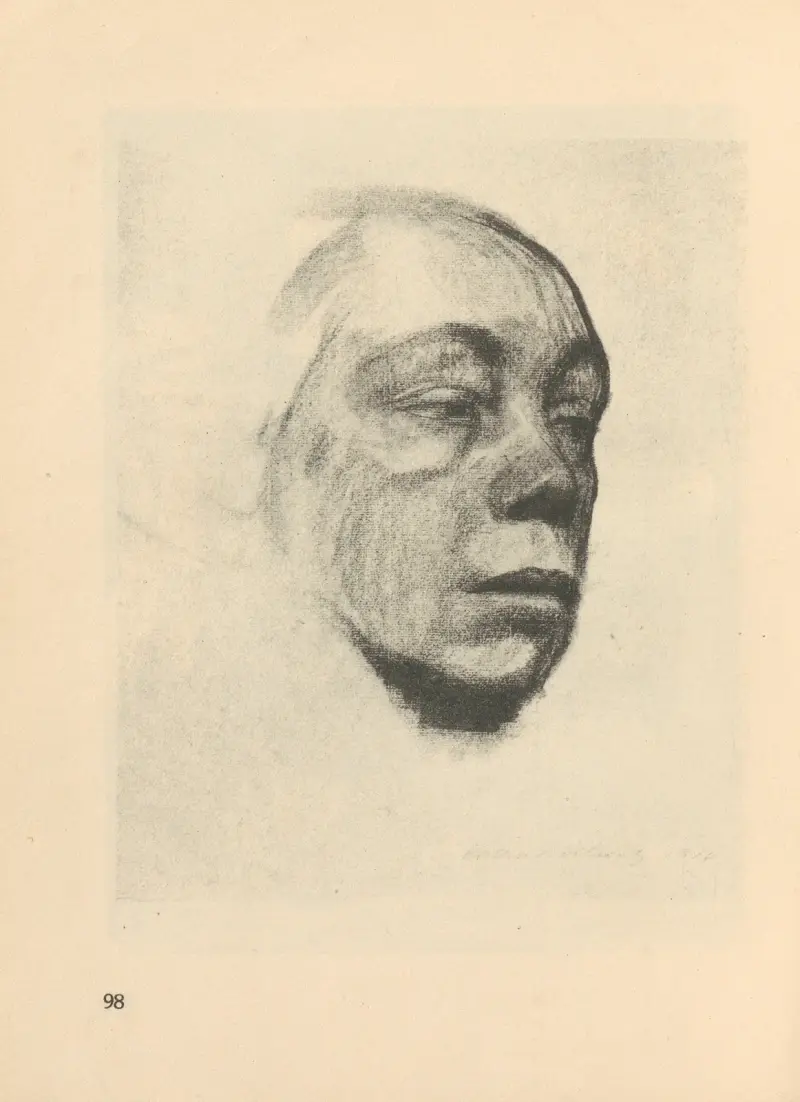 Autoportret, 1925 – Nr. 8, Käthe Kollwitz