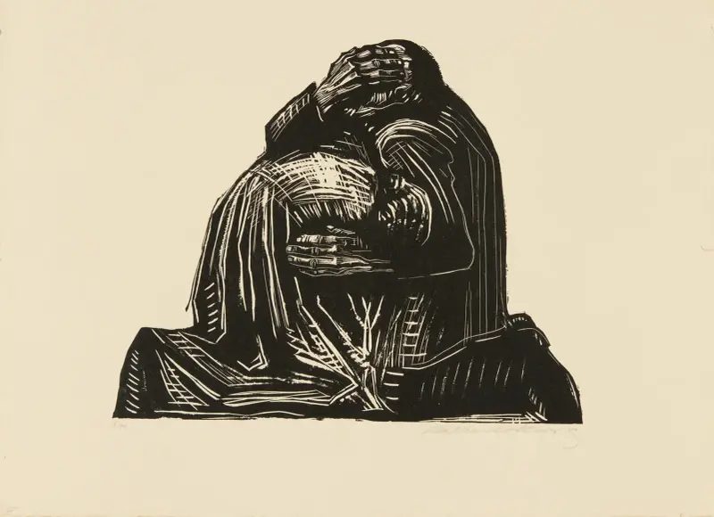 Die Eltern, 1922 von Käthe Kollwitz
