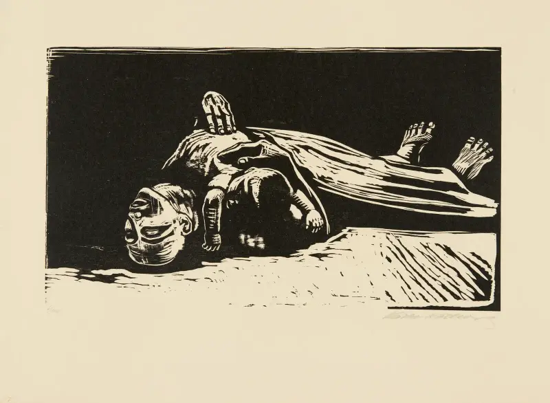 Wdowa II, Käthe Kollwitz