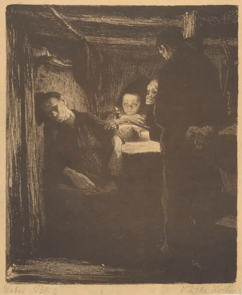 Smrt, 1903, Käthe Kollwitz