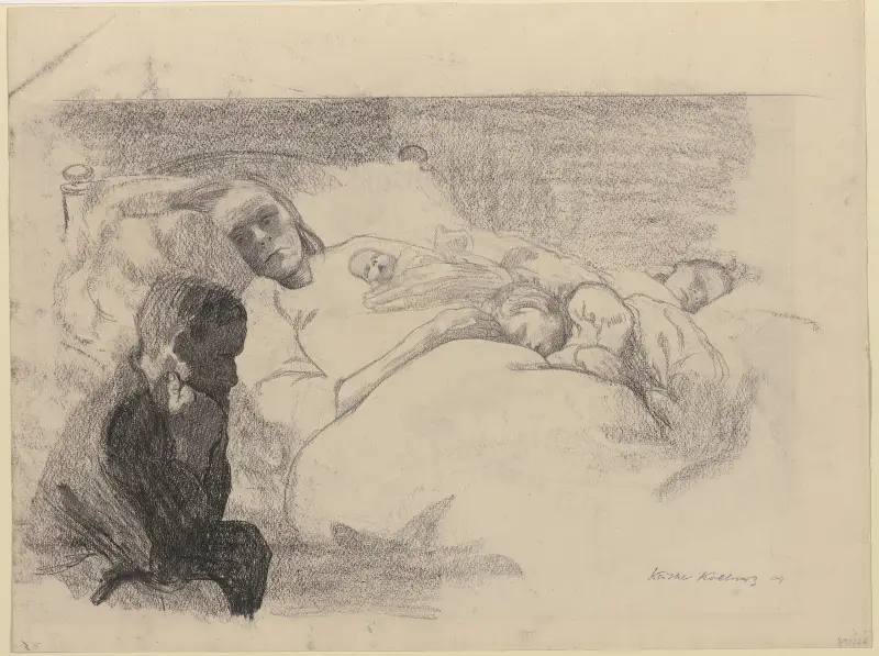 Bezrobocie, Käthe Kollwitz