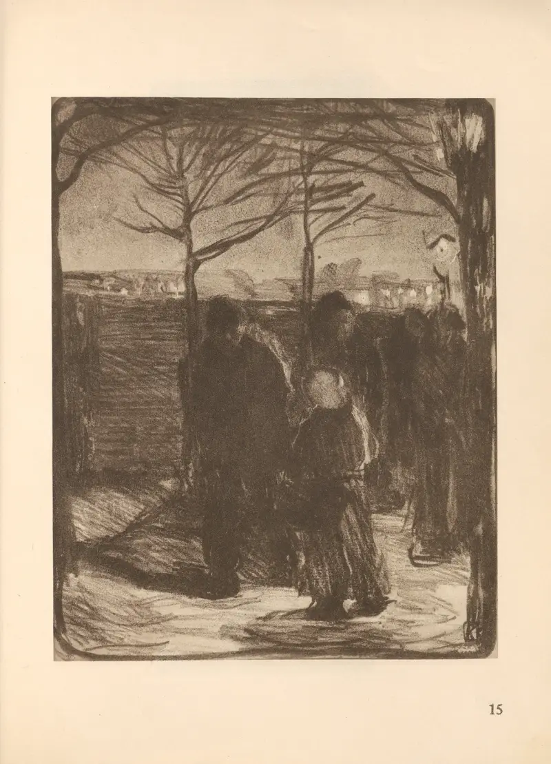Předměstí, Käthe Kollwitz