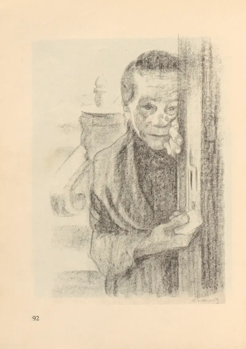 Zeichnungen für den Simplizissimus, 1925 – nr 11 av Käthe Kollwitz