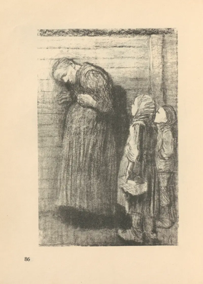 Zeichnungen für den Simplizissimus, 1925 – nr 12 av Käthe Kollwitz