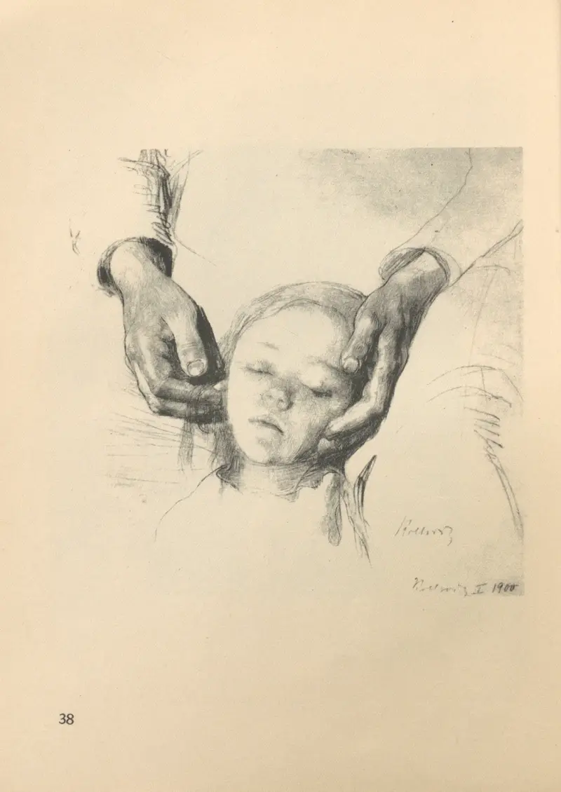Pošlapaná, 1925 – Nr. 2, Käthe Kollwitz