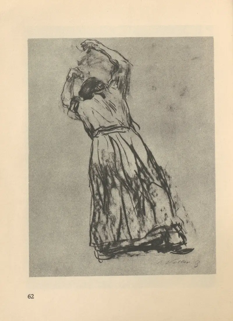 Zum ’Bauernkrieg’ gehörig, 1925 – nr 6 av Käthe Kollwitz