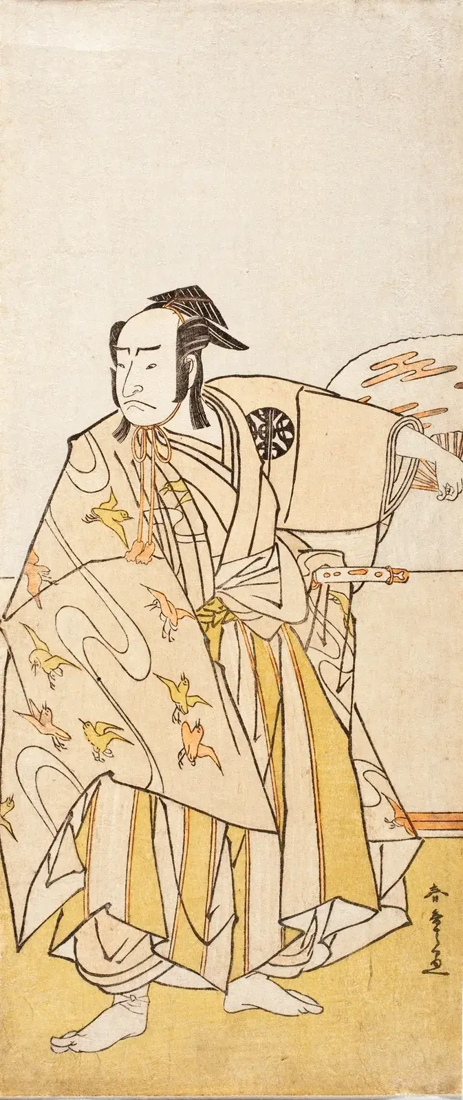 Actor Nakamura Nakazō I av Katsukawa Shunshō