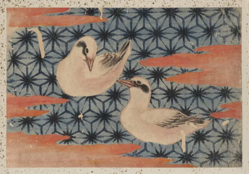 Skizzenalbum von Katsushika Hokusai und seinen Schülern, Blatt 42 von Katsushika Hokusai