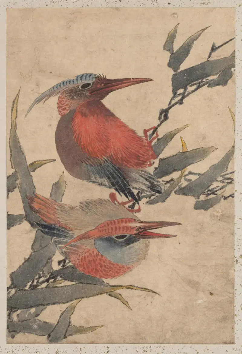 Album of Sketches by Katsushika Hokusai and His Disciples Pl.38 av Katsushika Hokusai