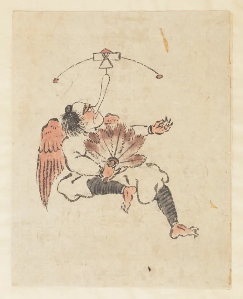 Tengu von Katsushika Hokusai