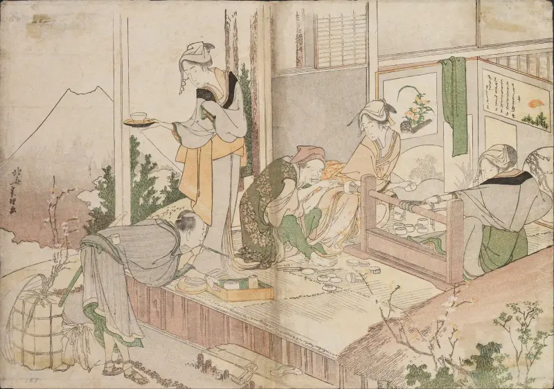 Ohne Titel von Katsushika Hokusai