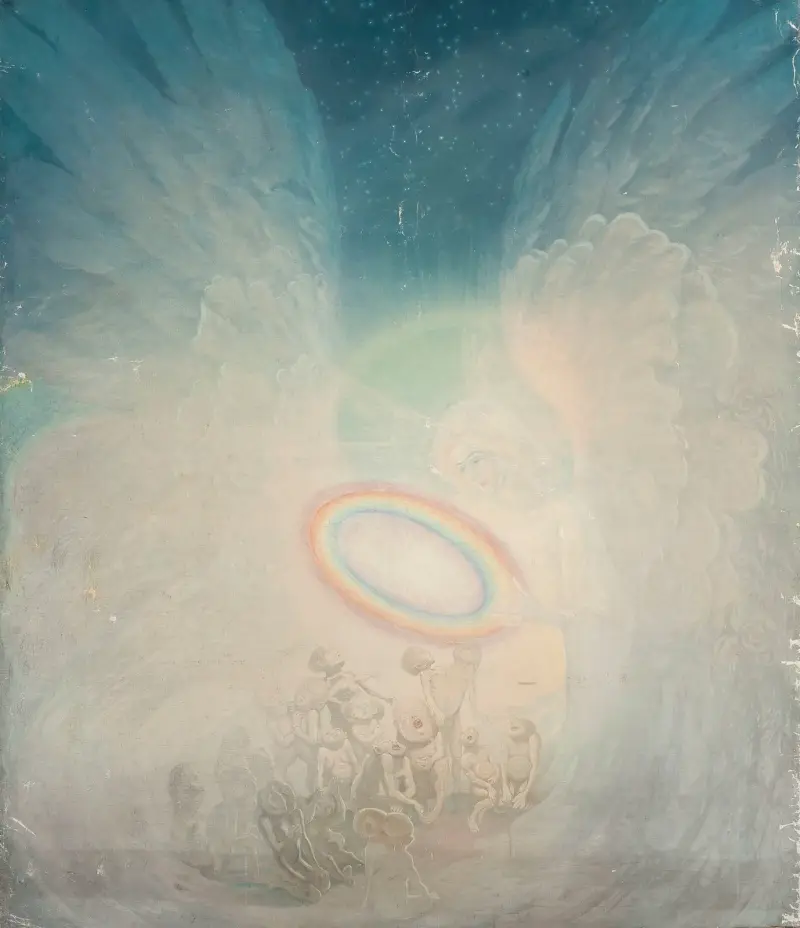 Angel and monsters av Kazimierz Stabrowski