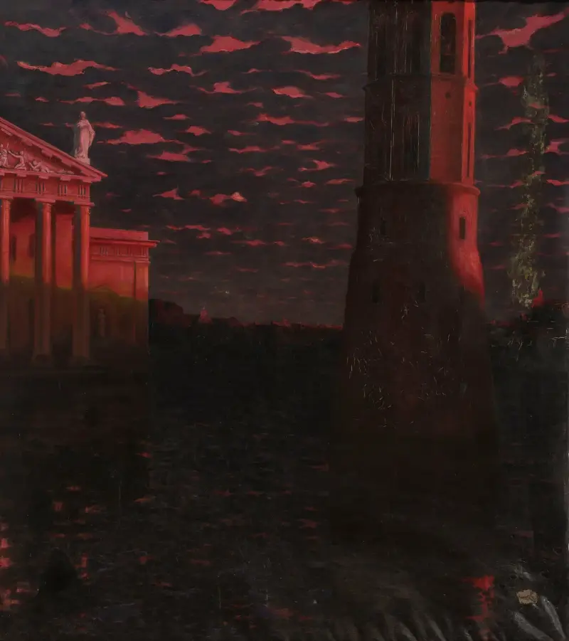 Wilno – Dzwonnica katedralna, Kazimierz Stabrowski