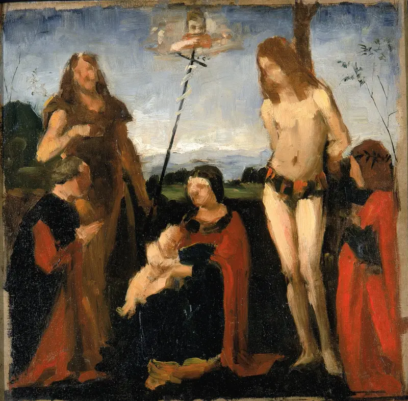 After Boltraffio, ‘Sacra Conversazione’ av Kenyon Cox
