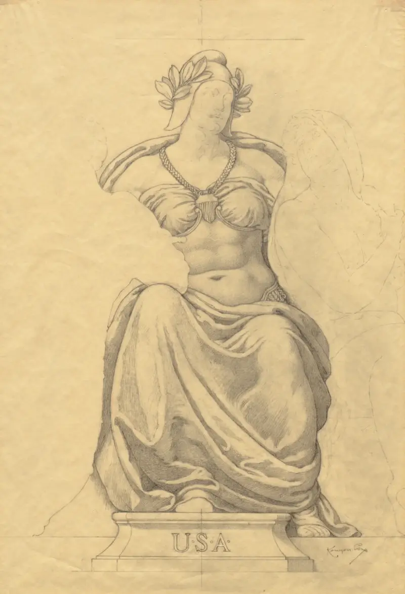 Skica 3, Kenyon Cox