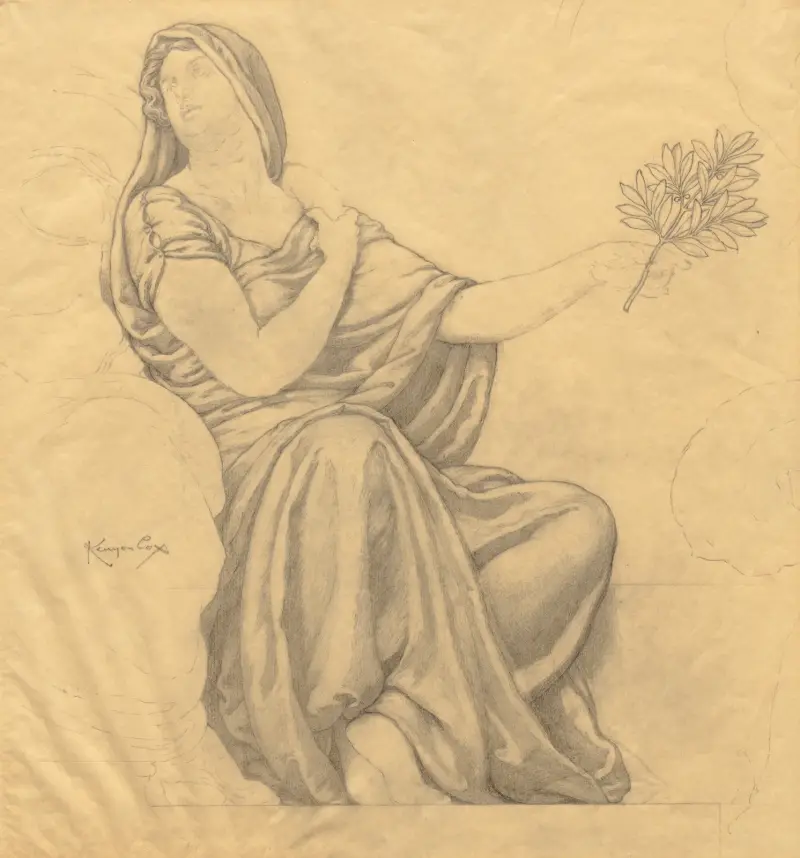 Sketch 4 von Kenyon Cox