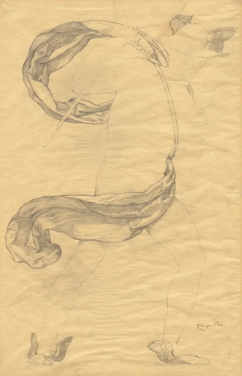 Sketch 7 av Kenyon Cox