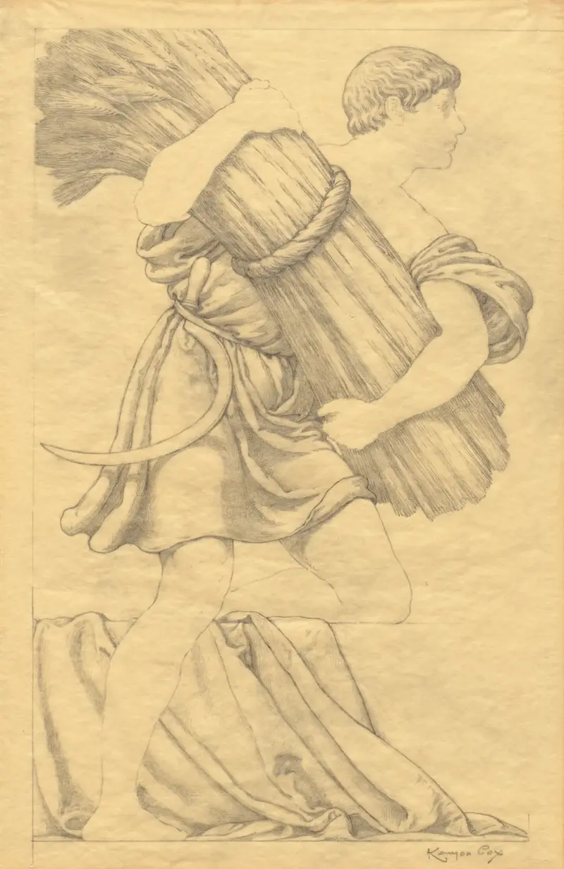 Sketch von Kenyon Cox