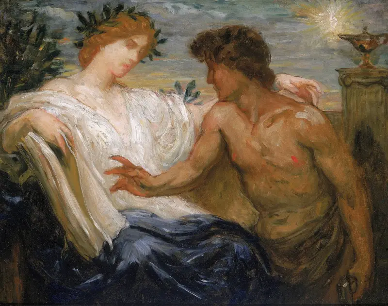 Study for Science Instructing Industry, Kenyon Cox