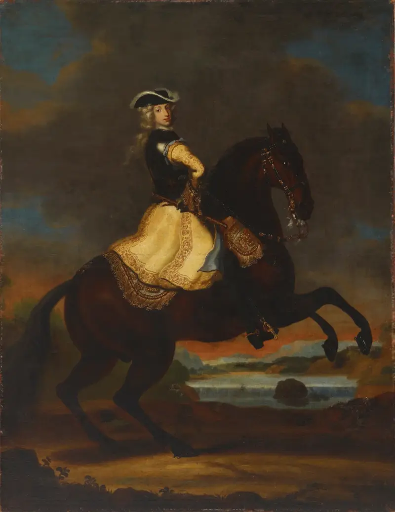 Karl XII, kung av Sverige av David Klöcker Ehrenstrahl