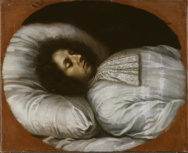 Karl XI på dödsbädden av David Klöcker Ehrenstrahl