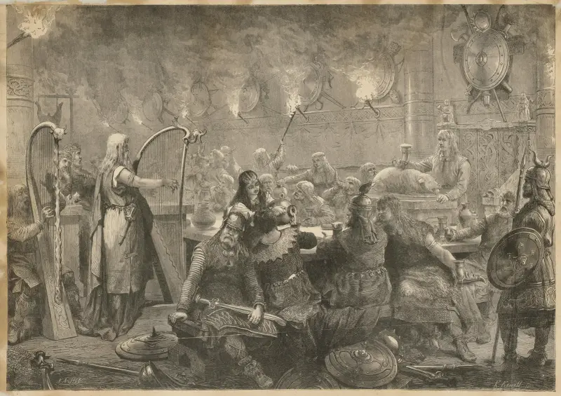 En oldnordisk Julefest av Knut Ekwall