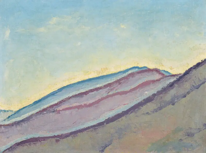 Horské svahy, Koloman Moser