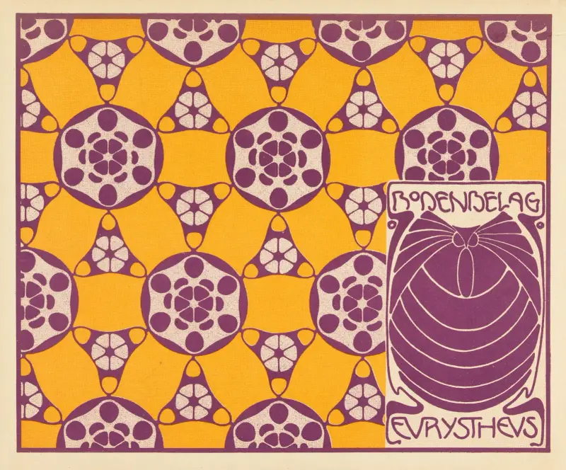 Bodenbelag Eurystheus von Koloman Moser