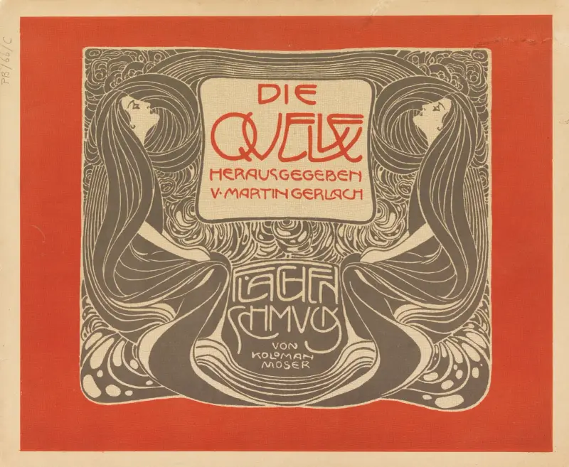 Die Quelle Flächen Schmuck av Koloman Moser