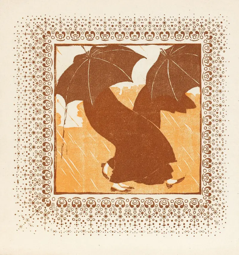 Wetterübermut, Koloman Moser